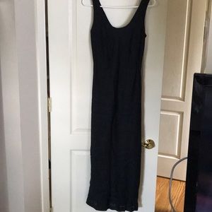Linen maxi dress